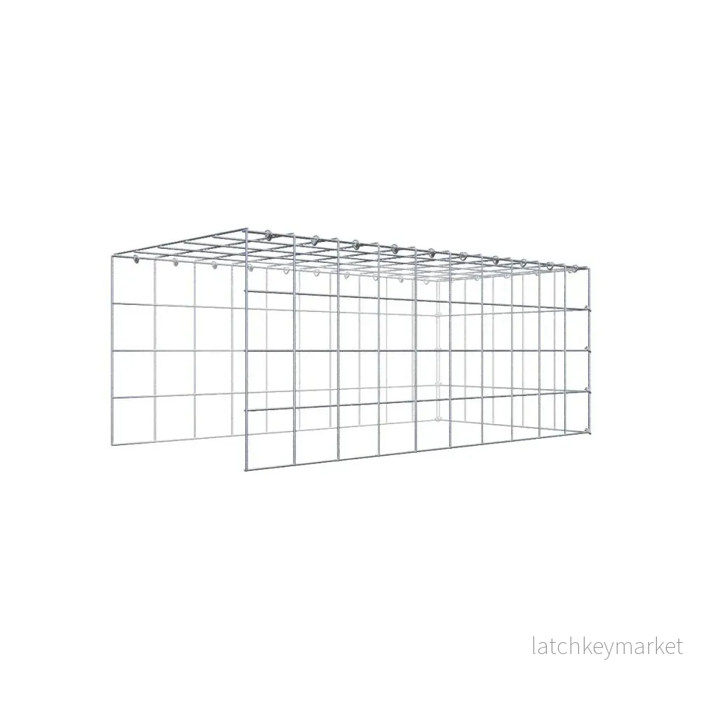 Tilläggspåle typ 4 100 cm x 40 cm x 50 cm (L x H x D), maskstorlek 10 cm x 10 cm, C-ring Tilläggspåle typ 4 100 cm x 40 cm x 50 cm (L x H x D), maskstorlek 10 cm x 10 cm, C-ring