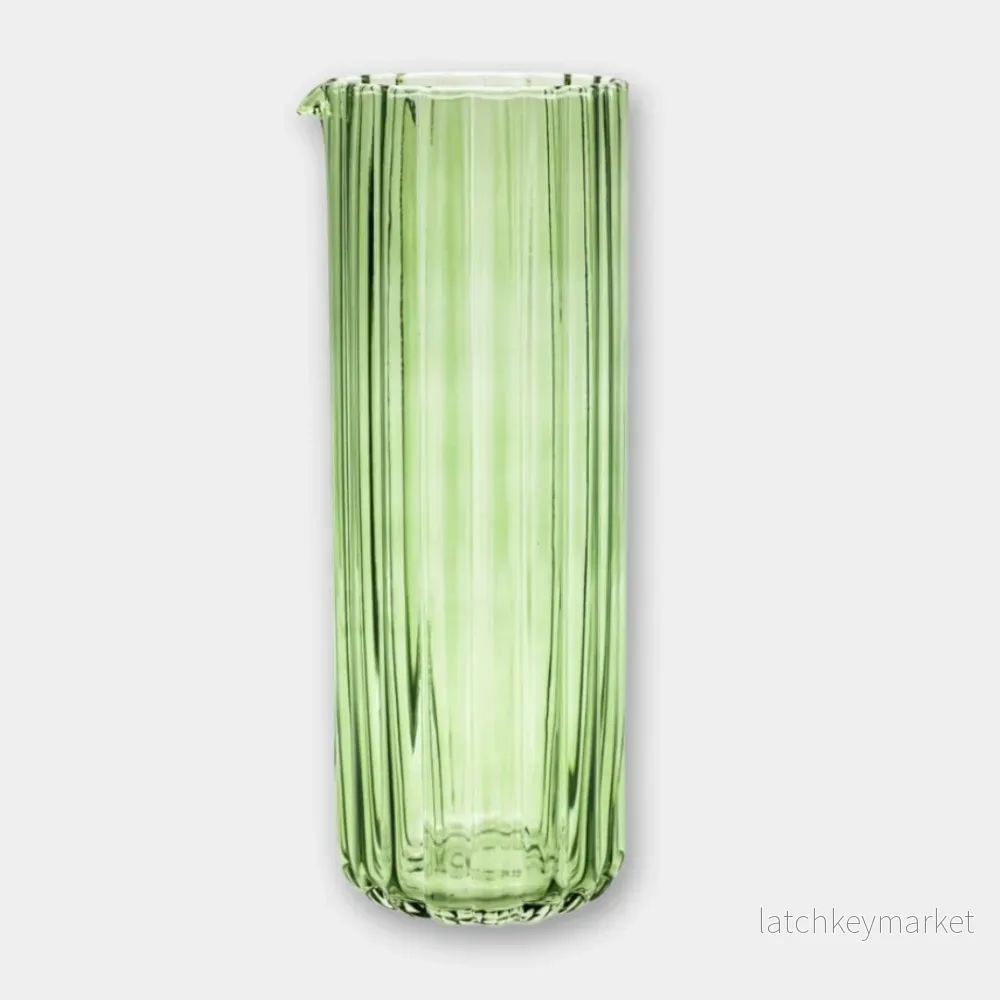 Karaff i glas grön 1.2 L Karaff i glas grön 1.2 L