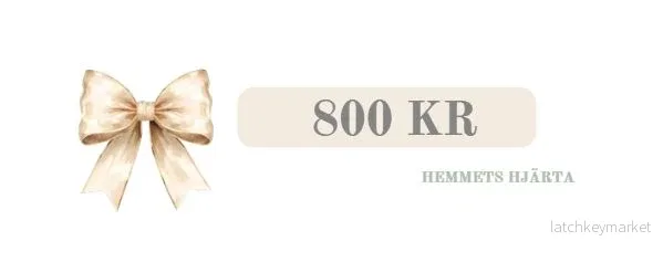 Presentkort 800