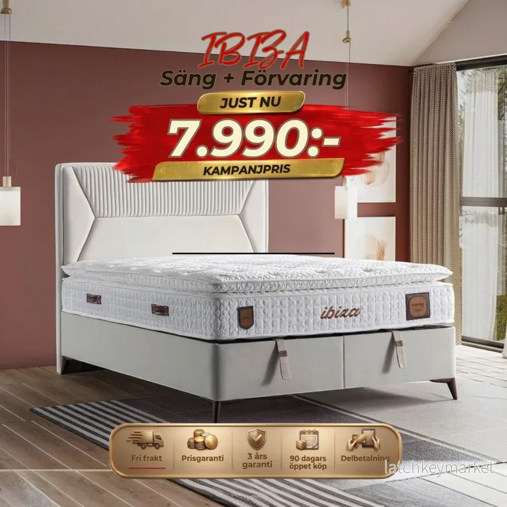 Ibiza Säng-Huvudgavel-Förvaring Ibiza Säng-Huvudgavel-Förvaring