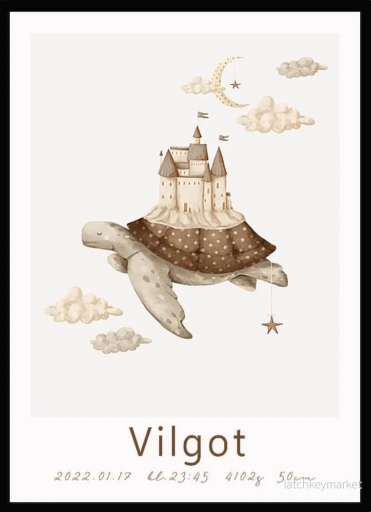 Namntavla Turtle