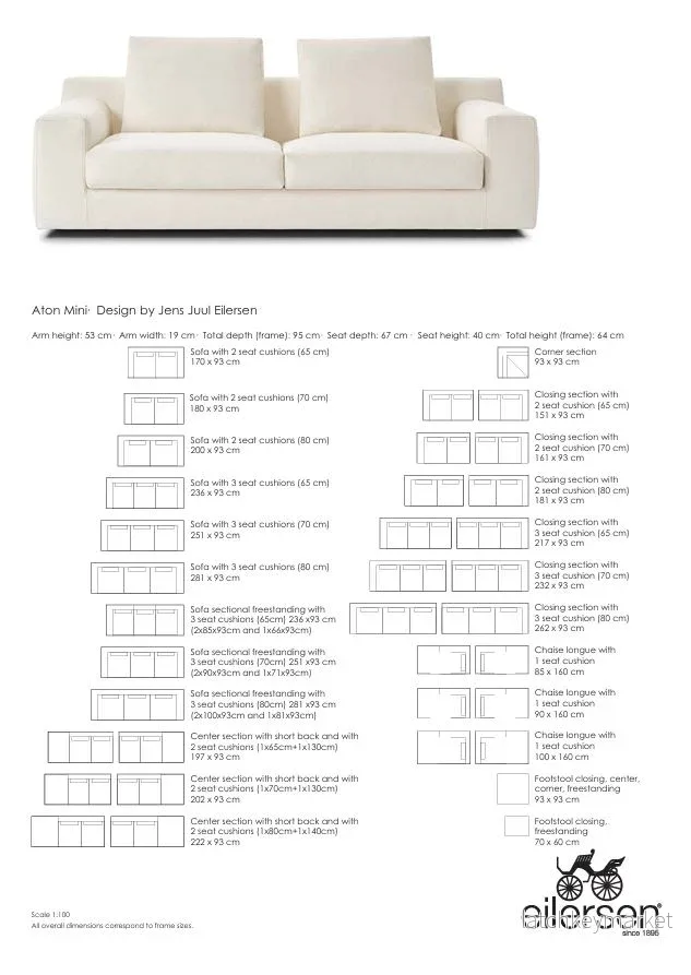 Eilersen Aton mini soffa - Bild 3
