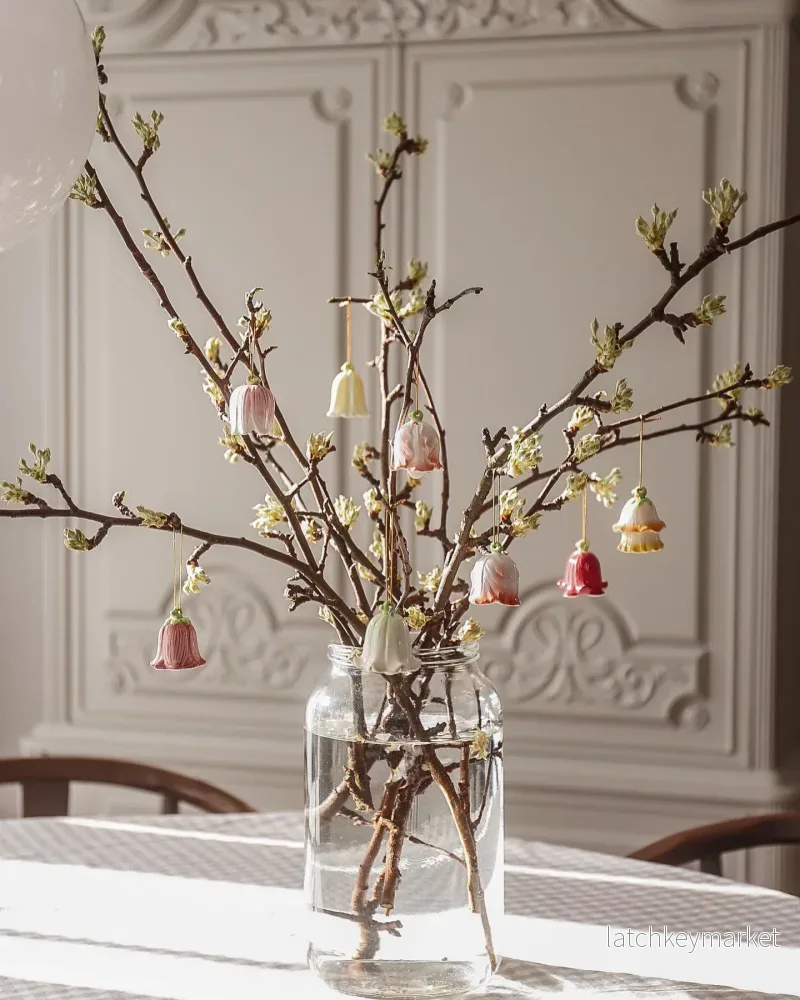Fem ljuvliga blomsterklockor