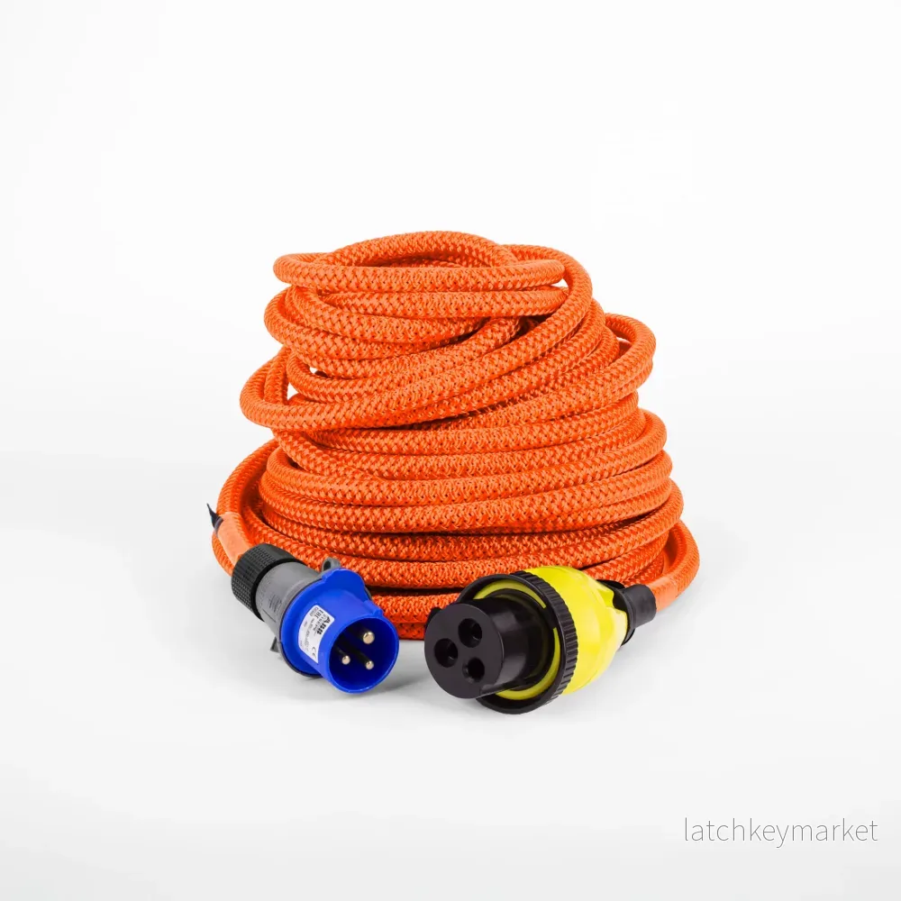 Strömkabel Ellinor Ratio Orange | PolyRopes Strömkabel Ellinor Ratio Orange | PolyRopes