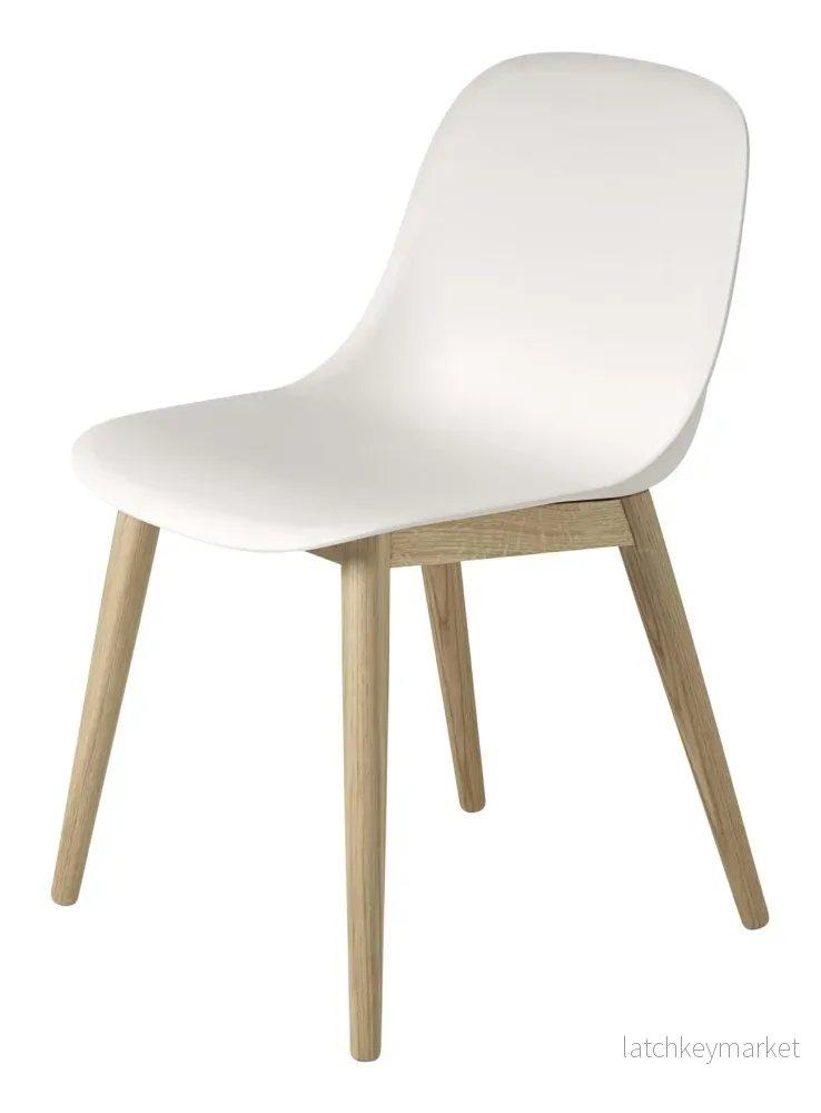 Fiber Side Chair Wood Base