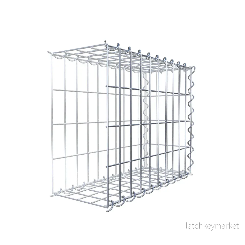 Påväxt gabion typ 2 50 cm x 40 cm x 20 cm (L x H x D), maskstorlek 5 cm x 10 cm, spiral - Bild 3