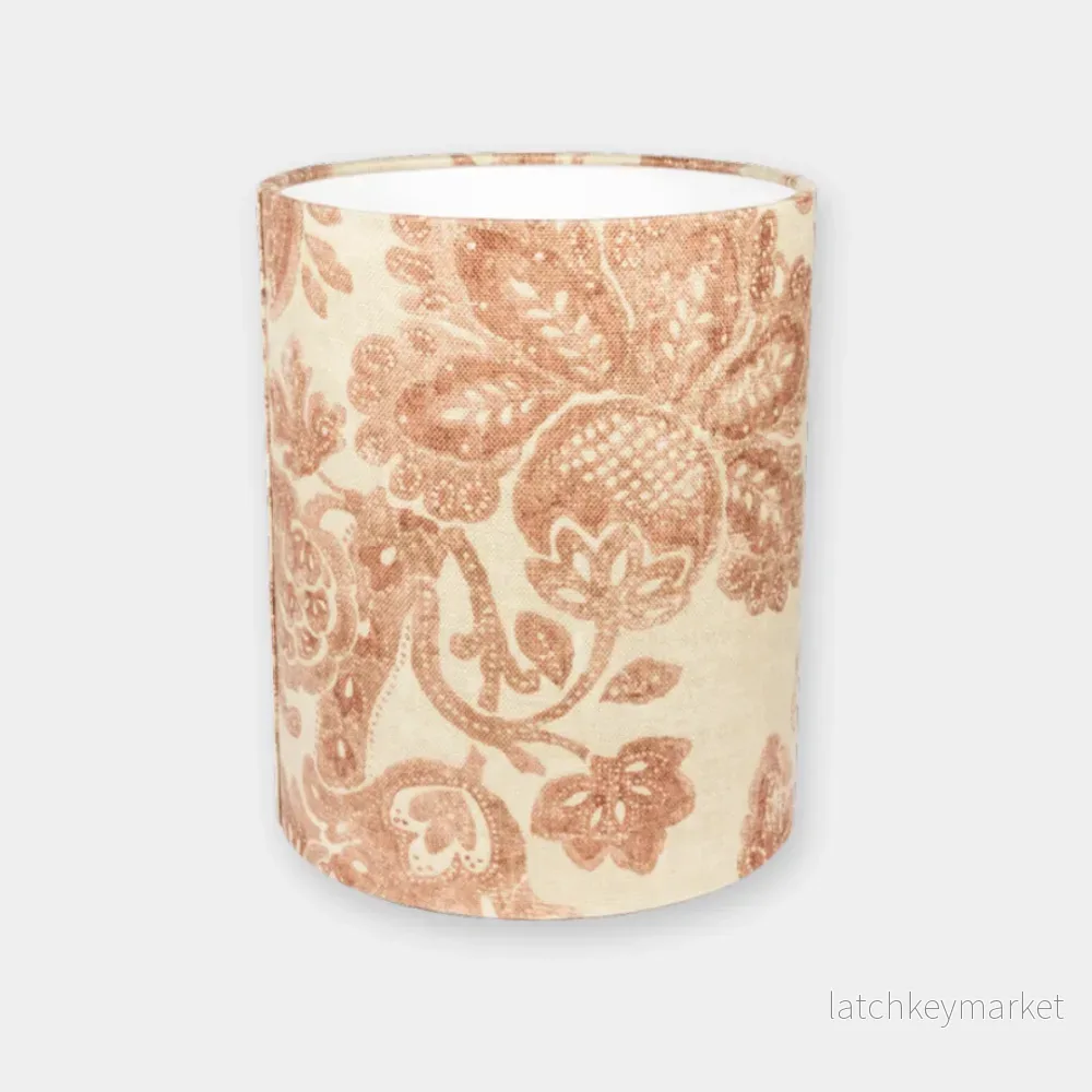 Lampskärm Cylinder Sunshine Vinröd D21,5 cm Alde & Lind Lampskärm Cylinder Sunshine Vinröd D21,5 cm Alde & Lind