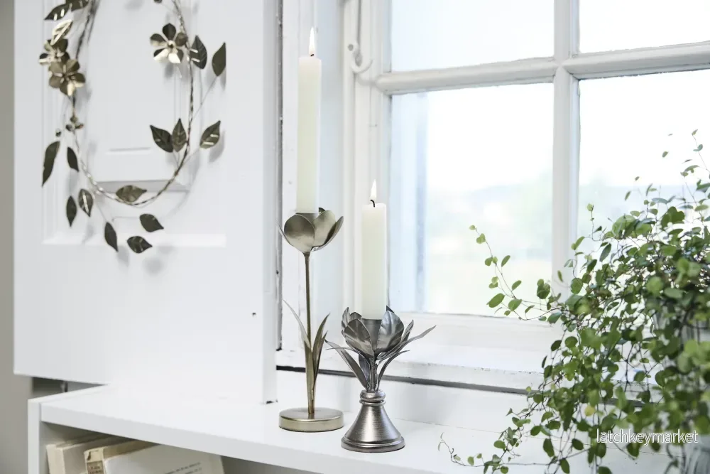 Hydrenia blomsterkrans H36 L. Guld - Bild 3