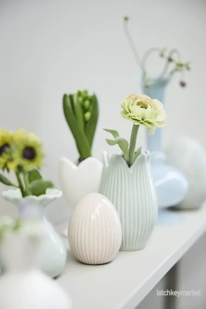 Delinne äggdekoration H7.7 Off White - Bild 3