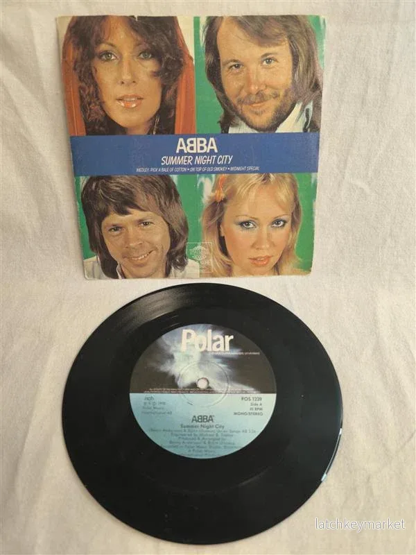 ABBA – Summer Night City (7” Vinyl, 1978) - Bild 2