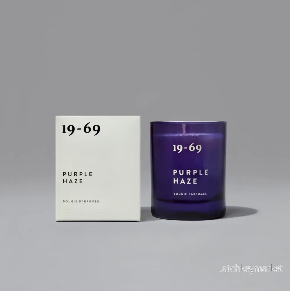 19-69 Purple Haze Bougie Parfumée 19-69 Purple Haze Bougie Parfumée