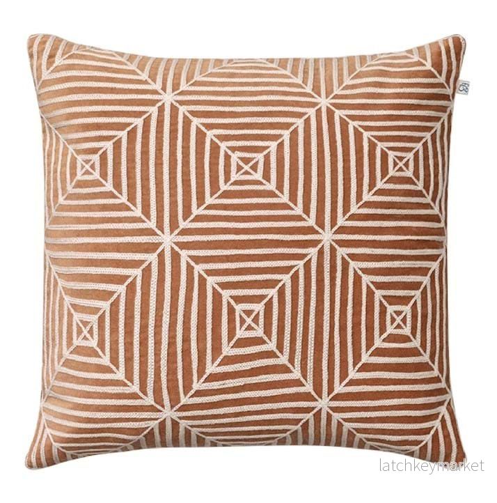 Kulgam Hand Embroidered Velvet Cushion Cover 50x50