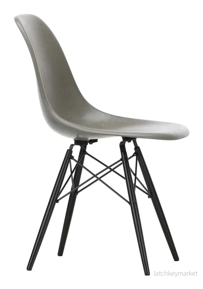Eames Fiberglass Chair DSW Black Maple - Bild 2