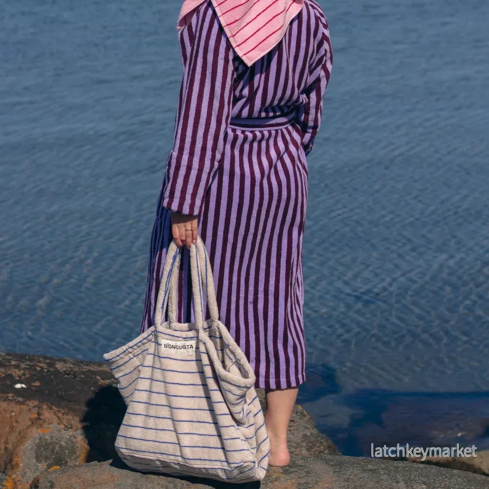 Bongusta Bathrobe Wine Lavender - Bild 3
