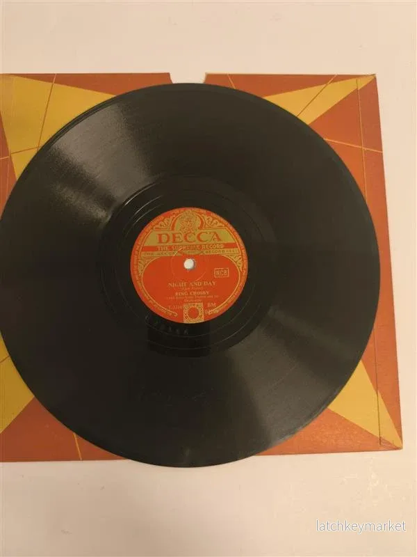 Bing Crosby – “Just One of Those Things” / “Night and Day” (Decca, 78 rpm) 1940 tal - Bild 2