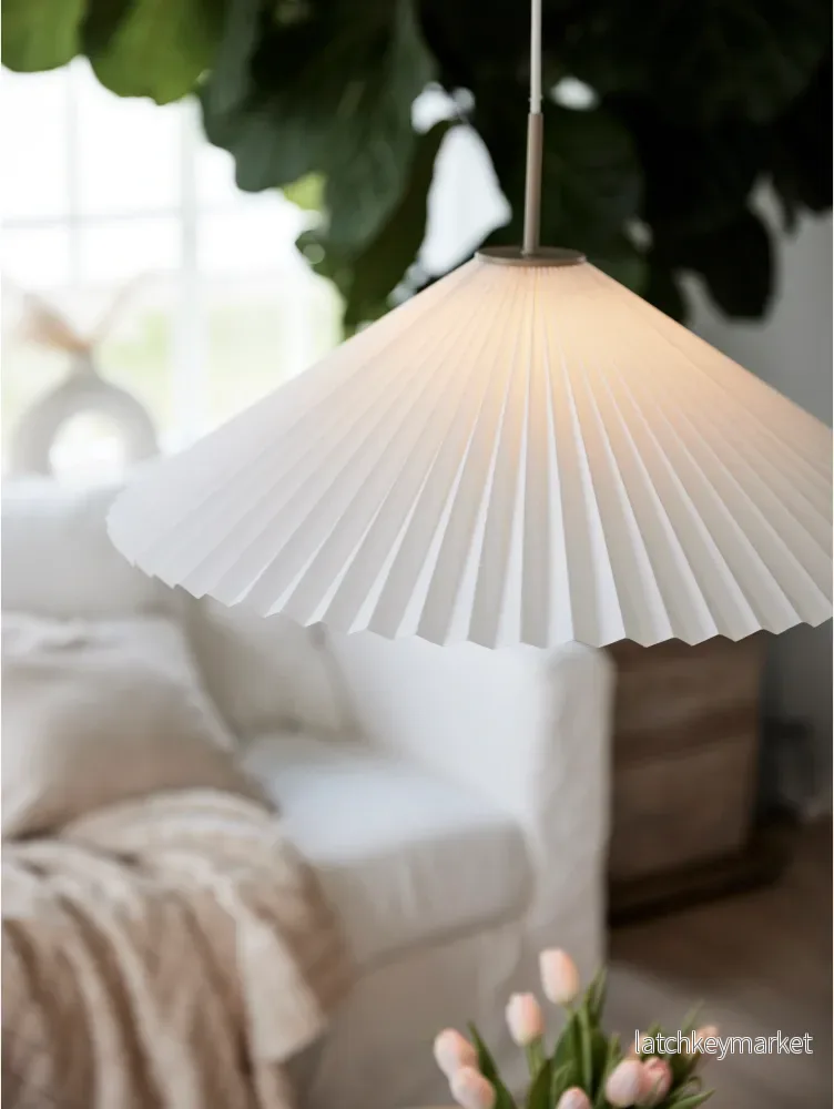Dora Taklampa med Veckad Skärm, 60cm - Bild 3