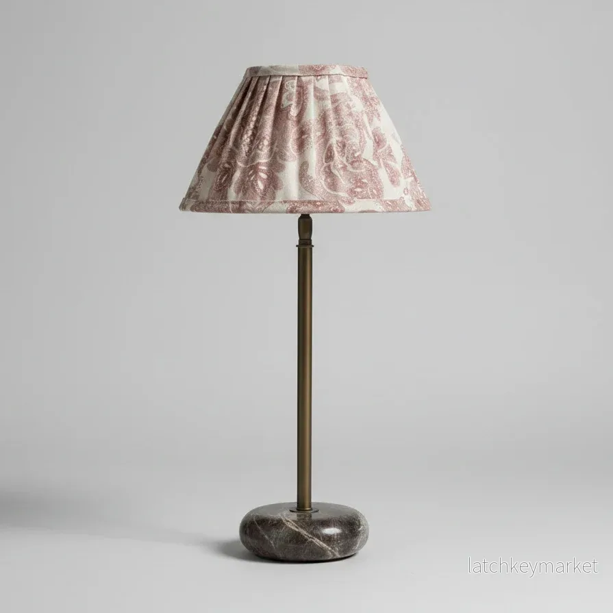 Lampskärm Ester Sunshine Vinröd D27 cm Alde & Lind Lampskärm Ester Sunshine Vinröd D27 cm Alde & Lind