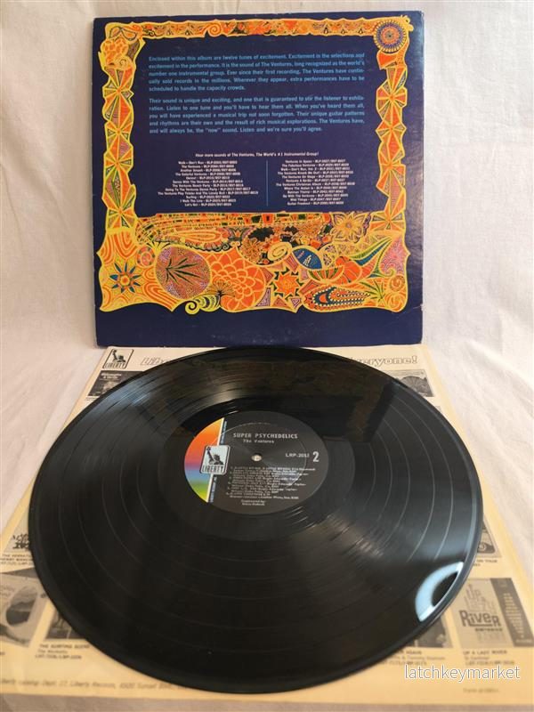 The Ventures – Psychedelic/ Super Psychedelics (vinyl, originalpressar) - Bild 3
