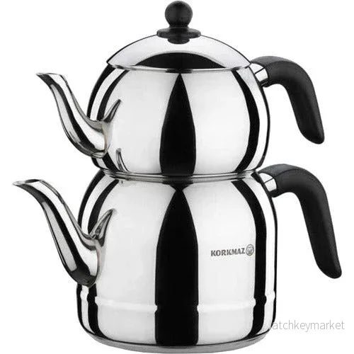 Korkmaz Retro Teapot Set A194-5-6 Korkmaz Retro Teapot Set A194-5-6