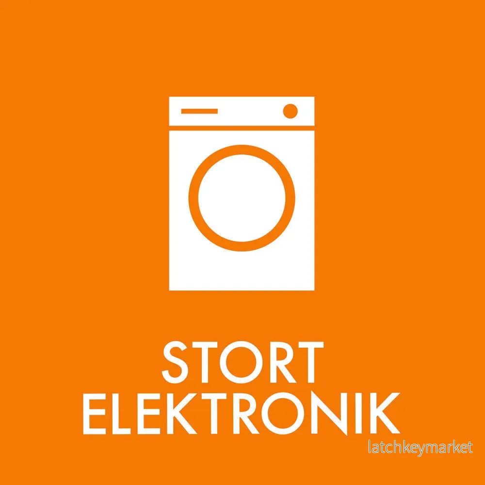Avfallssortering – Stor elektronik Avfallssortering – Stor elektronik