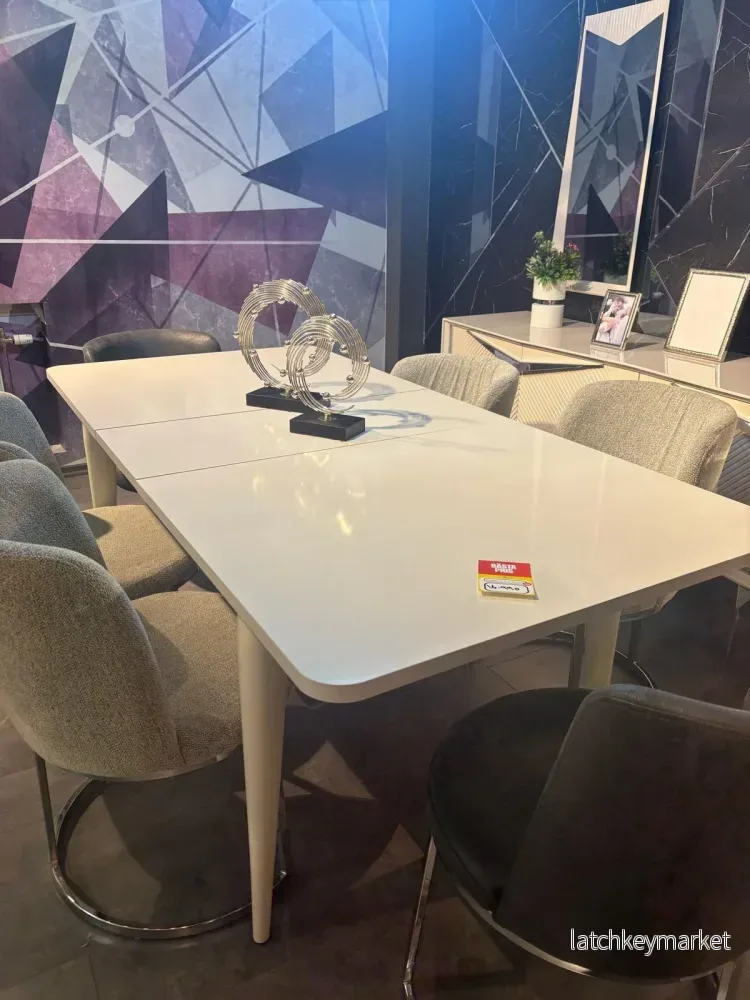 Albimo Gloria Matgrupp - Matbord med 4 St Favor Stolar - Bild 2