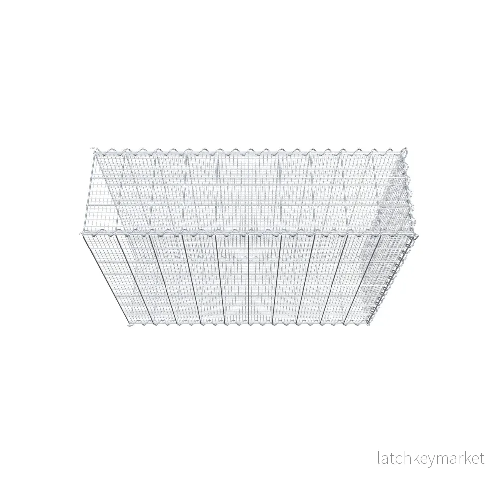 Sandodlingsgabion typ 2 100 cm x 80 cm x 30 cm (L x H x D), maskstorlek 10 cm x 10 cm, spiral - Bild 3