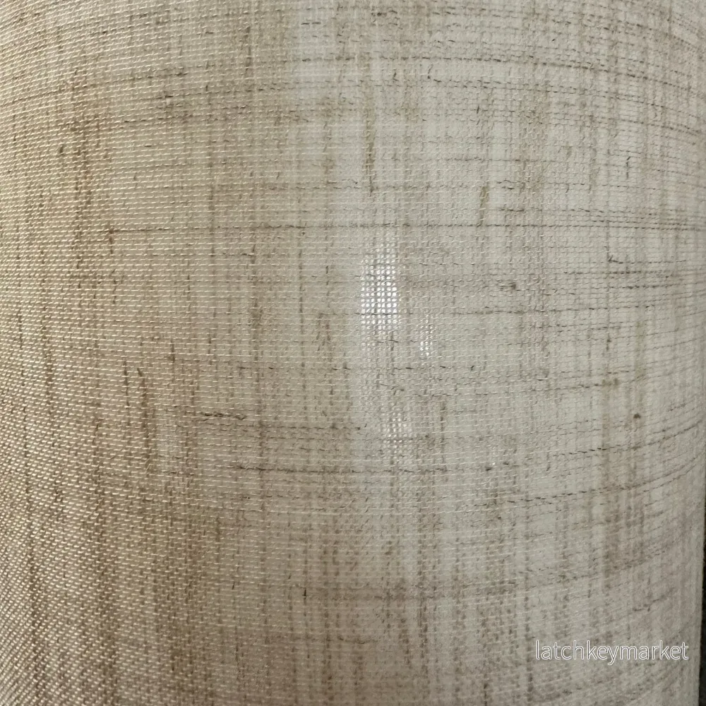 Lampa Flavia Mini Svart Lino Crudo - Bild 3