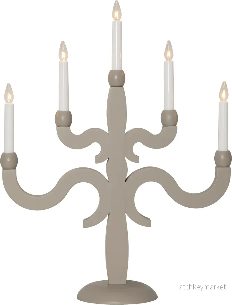 Adventsljusstake Canna 43x55cm Beige Adventsljusstake Canna 43x55cm Beige