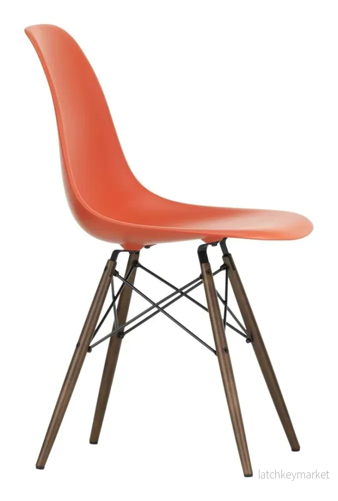 Eames Plastic Side Chair RE DSW - Dark Maple - Bild 2