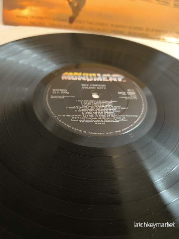 Roy Orbison, Golden days (LP) - Bild 2