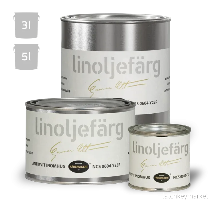 Antikvit Linoljefärg Ottossons