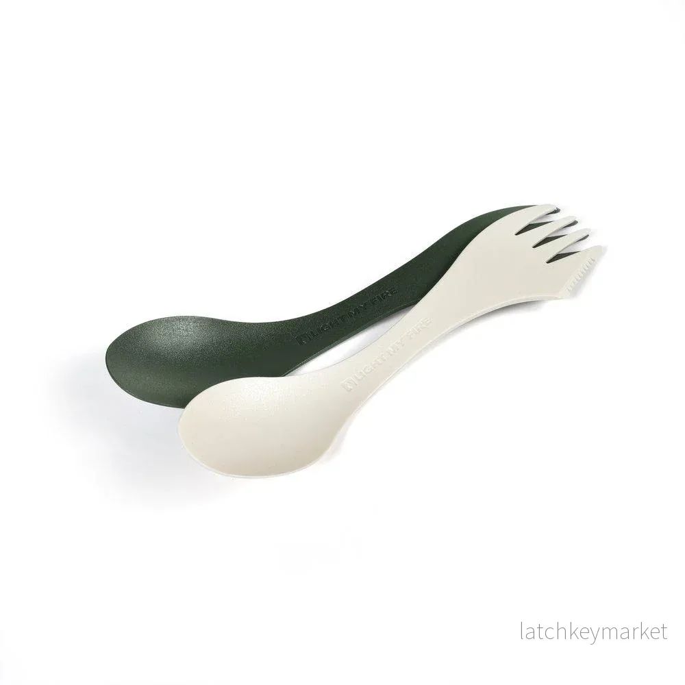 Spork i olika färger