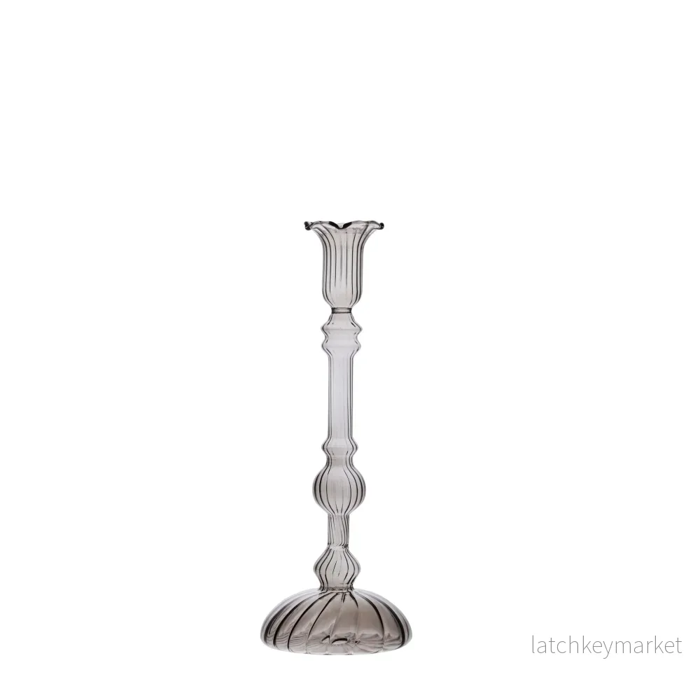 Astalina ljushållare H26,5 cm. grå