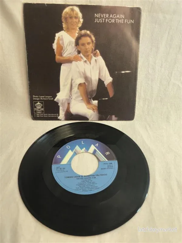 Tomas Ledin & Agnetha Fältskog – Never Again - Singel - Bild 2