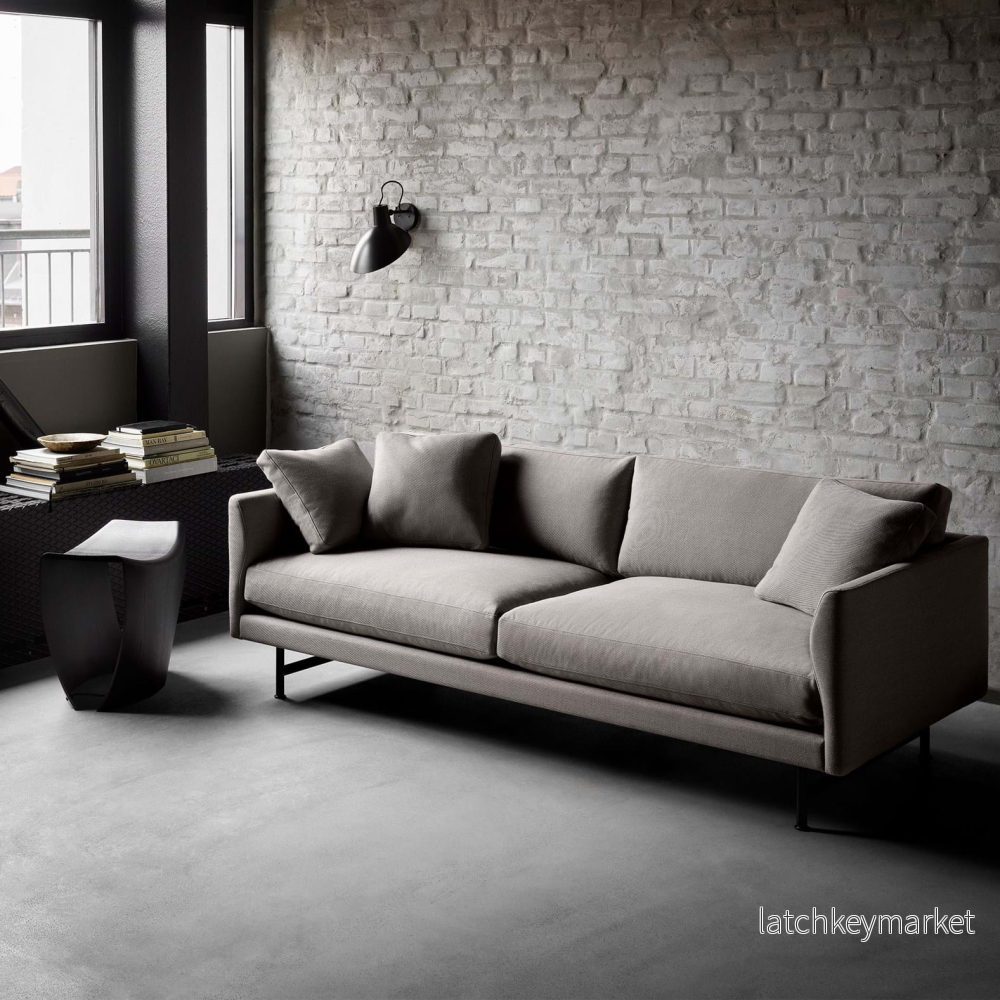 Calmo 2-Seater 95 Wood Base - Bild 3