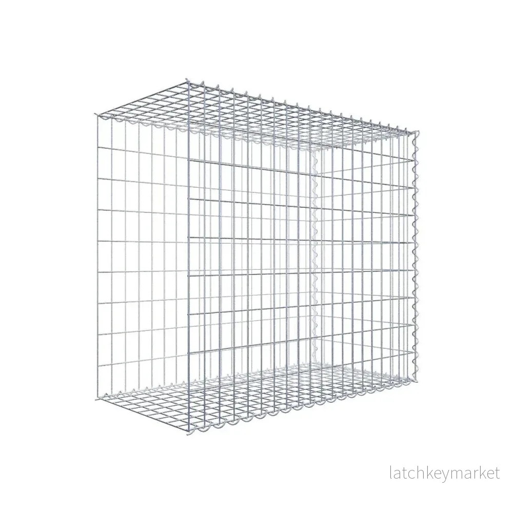 Extra gabion typ 2 100 cm x 90 cm x 50 cm (L x H x D), maskstorlek 5 cm x 10 cm, spiral Extra gabion typ 2 100 cm x 90 cm x 50 cm (L x H x D), maskstorlek 5 cm x 10 cm, spiral