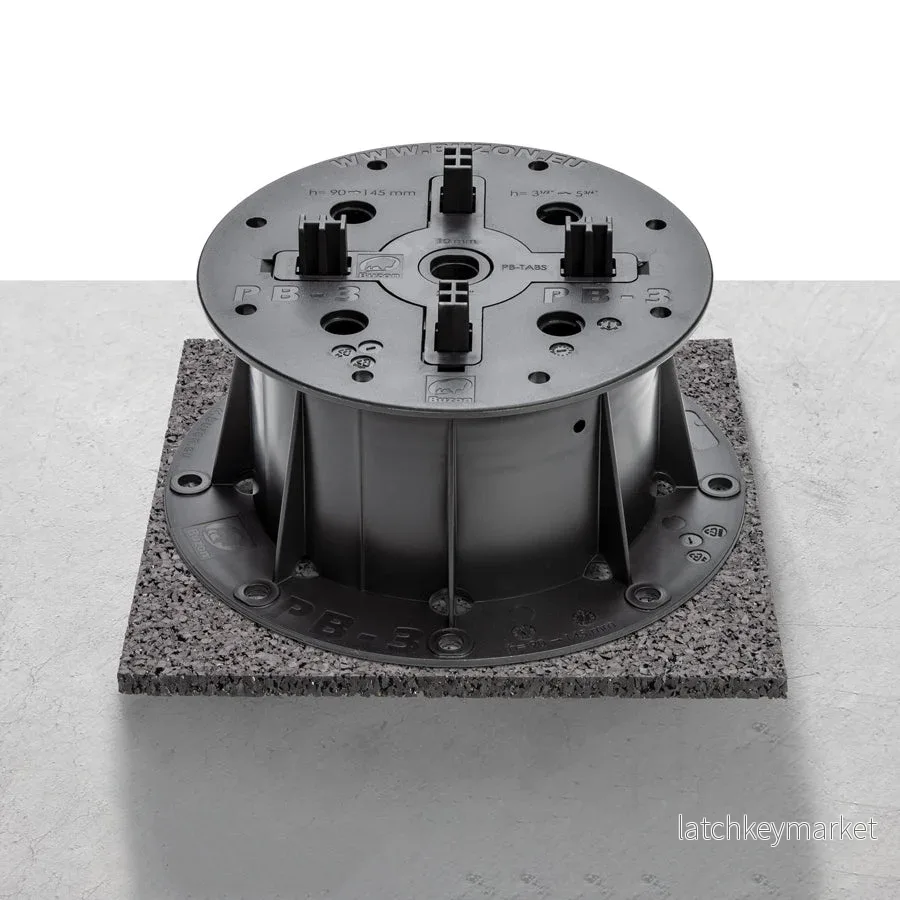 Gummiplatta Buzon U-PAD 200x200x10 mm - Bild 2