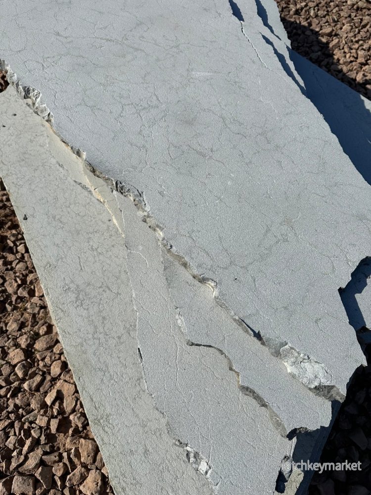 Jämtlandskalksten Grå Sandblästrad 20-35 - Bild 2