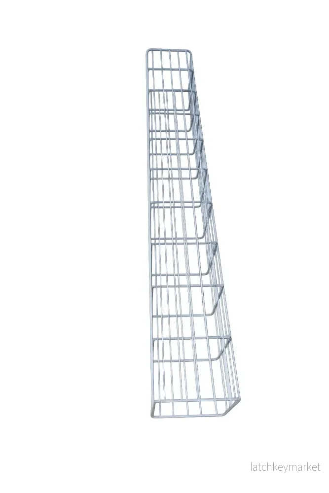Rektangulär varmförzinkad gabionpelare, 27,3 cm x 27,3 cm, 200 cm hög, MW 5 cm x 20 cm, 8/6 mm tråd - Bild 3