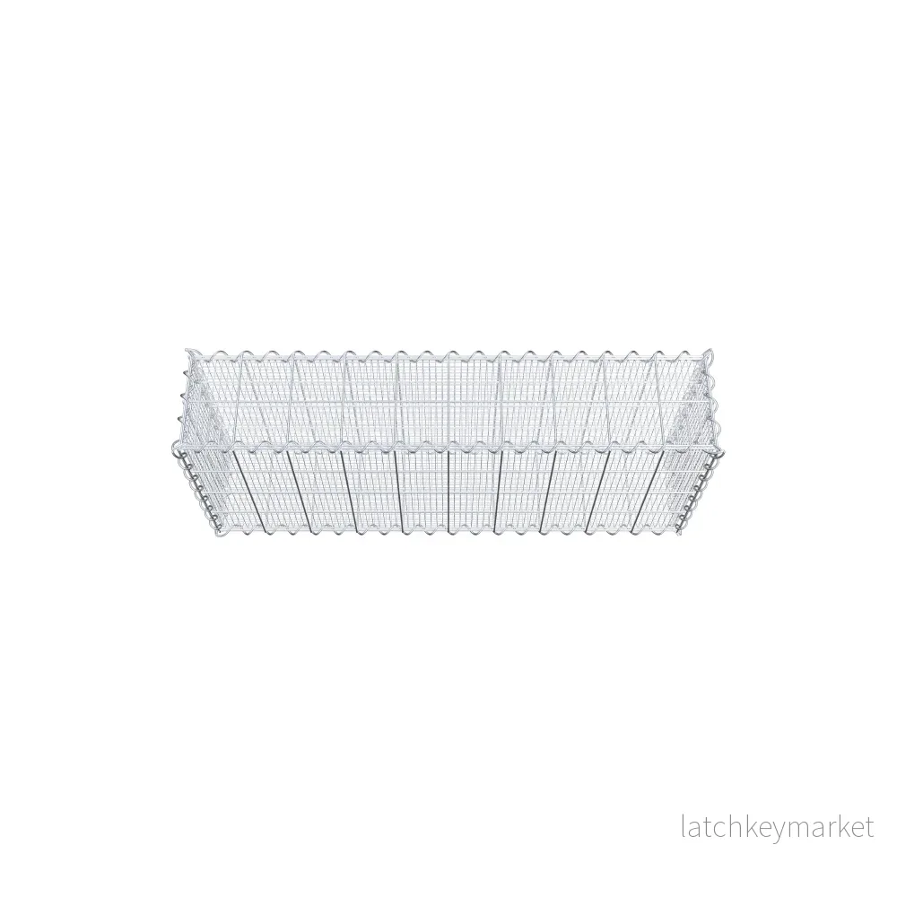 Sandgabion 100 cm x 40 cm x 20 cm (L x H x D), maskstorlek 10 cm x 10 cm, spiral - Bild 3