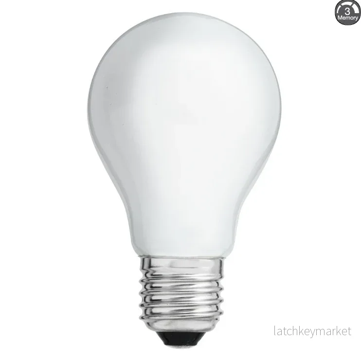 Normal opal E27 7W 2200K 3-steg dimbar minne