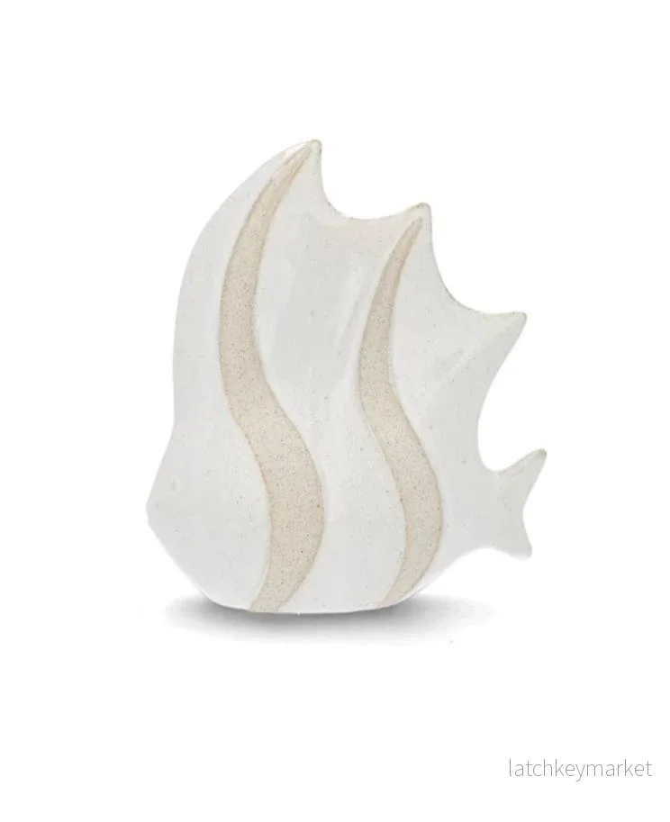 Maritim Dekoration Fisk Randig 2-pack 19 cm Maritim Dekoration Fisk Randig 2-pack 19 cm