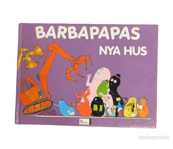 Barbapapas Nya Hus – Bilderbok (Richters / Rabén)