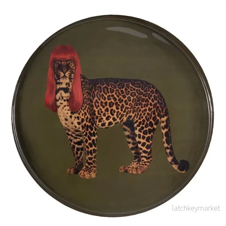 Gangzaï Round Tray — Rebecca