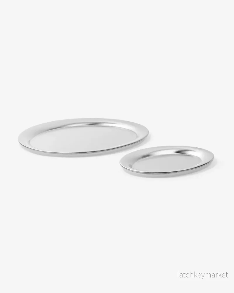 Stainless Steel Trays 2-p Stainless Steel Trays 2-p
