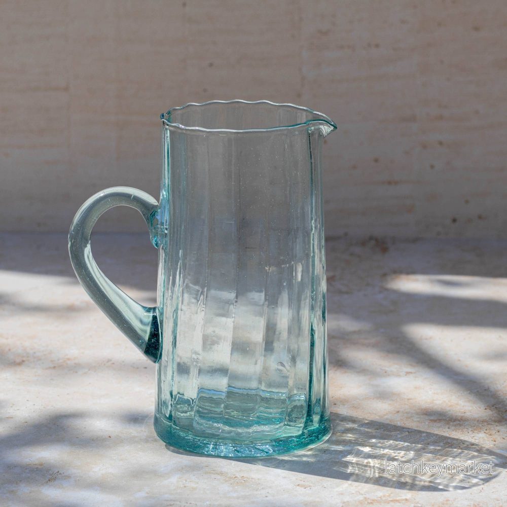 Handmade Moroccan Beldi Water Jug - Clear - Bild 3