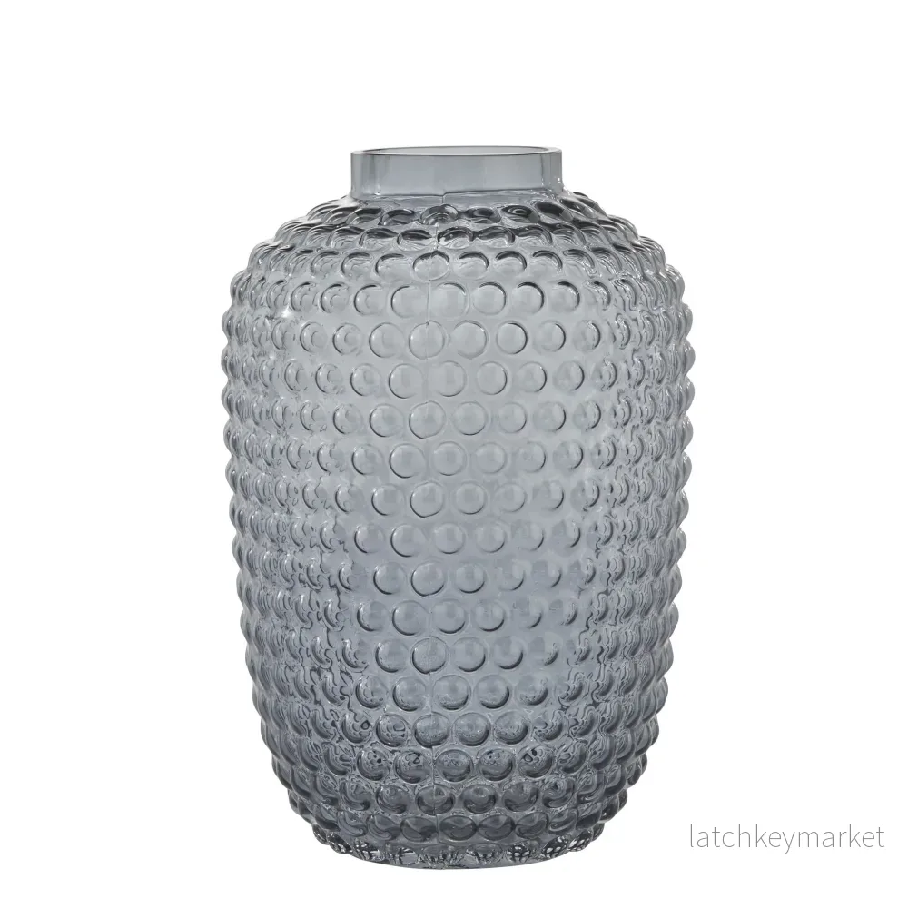 Dorinia vas H29 cm. mørkegrå glas Dorinia vas H29 cm. mørkegrå glas