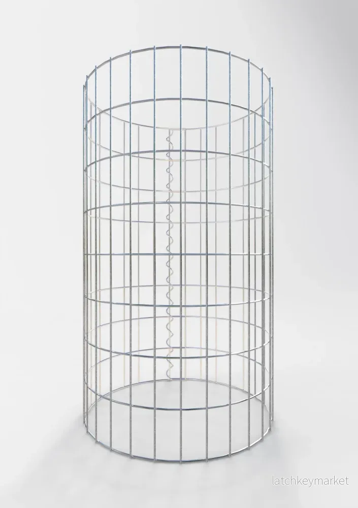 Gabionpelare diameter 47 cm, MW 5 x 10 cm rund
