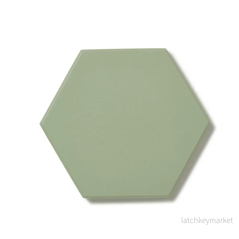 Klinker Victorian Tiles Pistachio Hexagon 10×11,5 cm