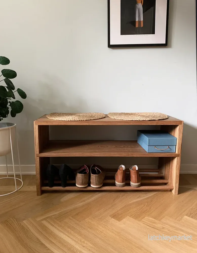 Hallbänk S21 | Dansk Design | Tillverkad för hand - Bild 3